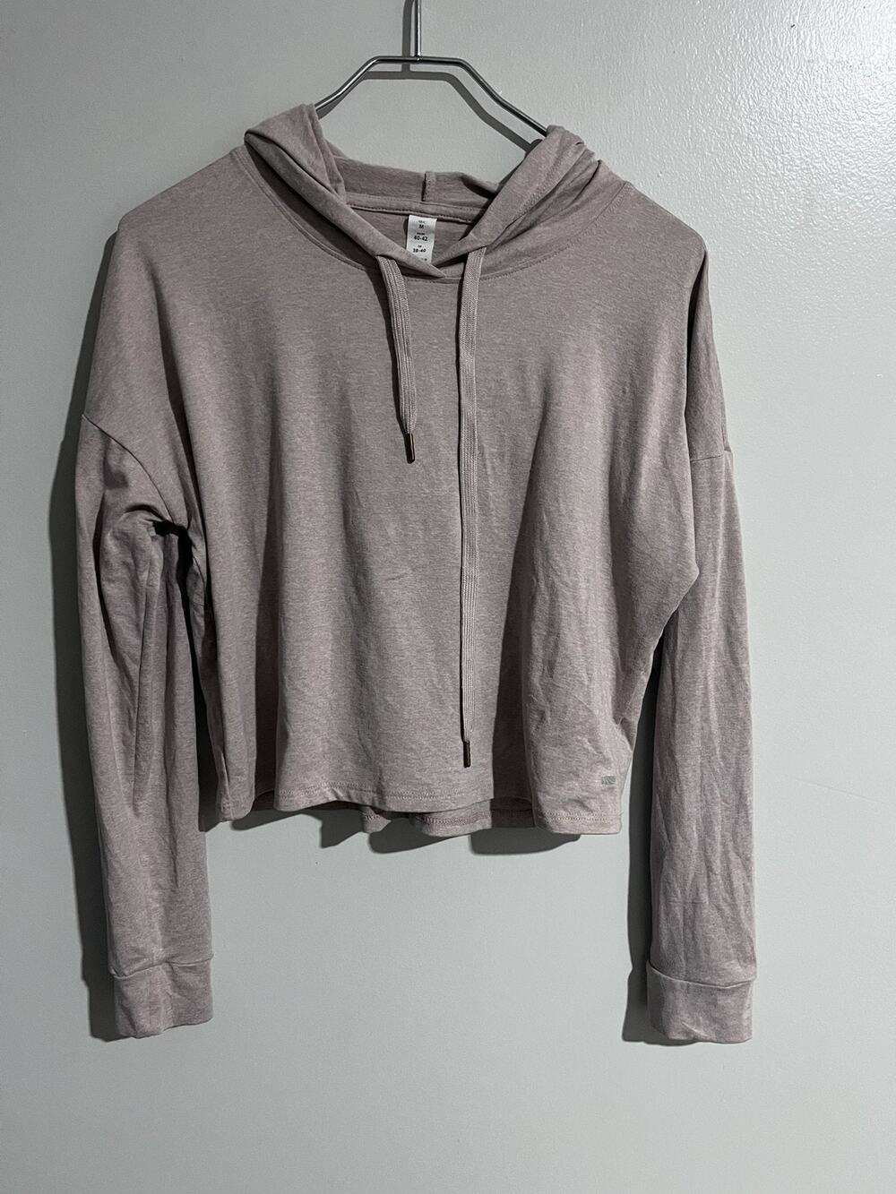 Marika Pullover Womens M Pink Hoodie Lightweight Hooded Relaxed Activewear